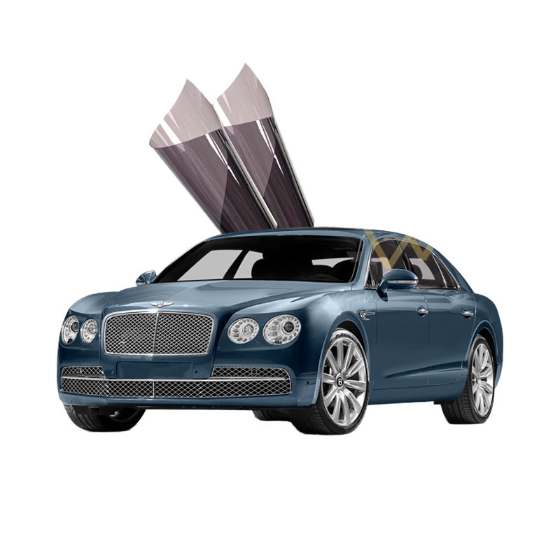 LUXEN GLE-BK Black Car Windows Film Nano Ceramic Obsidian Fortress IR Front Film