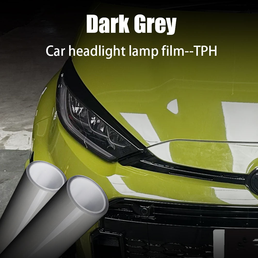 LUXEN GLE-H Headlight Paint Protection Film Dark Grey Glitter TPH Car Film