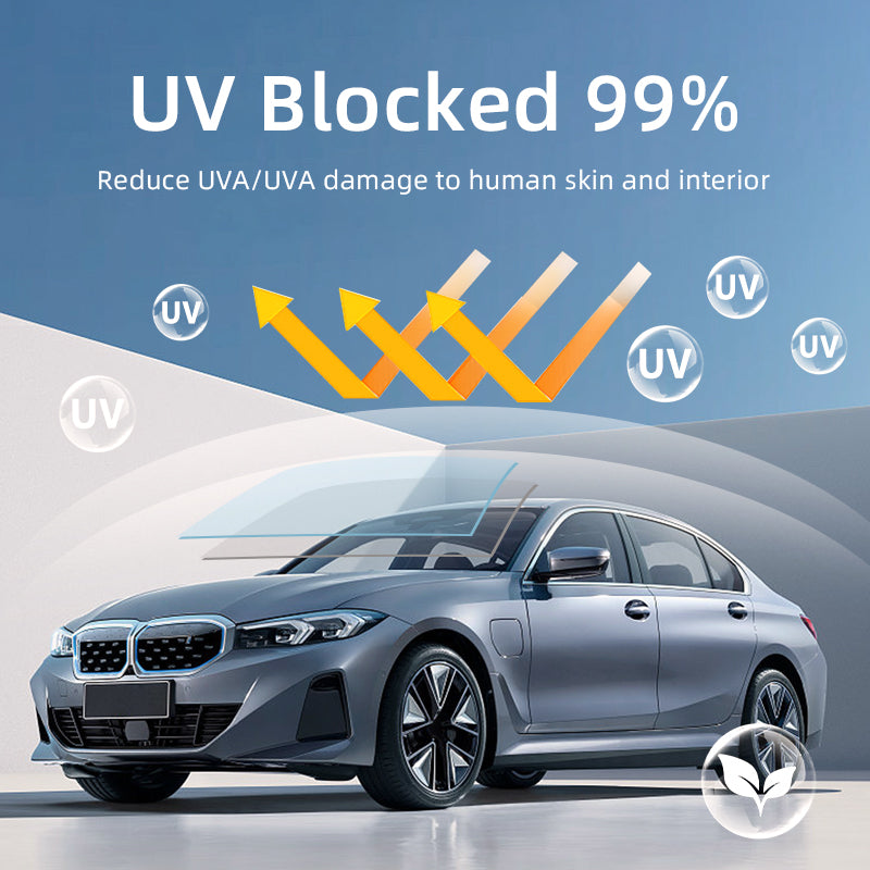 LUXEN GLE-ET Nano Ceramic Car Privacy Solar Window Films Vlt 70% Super Clear Color